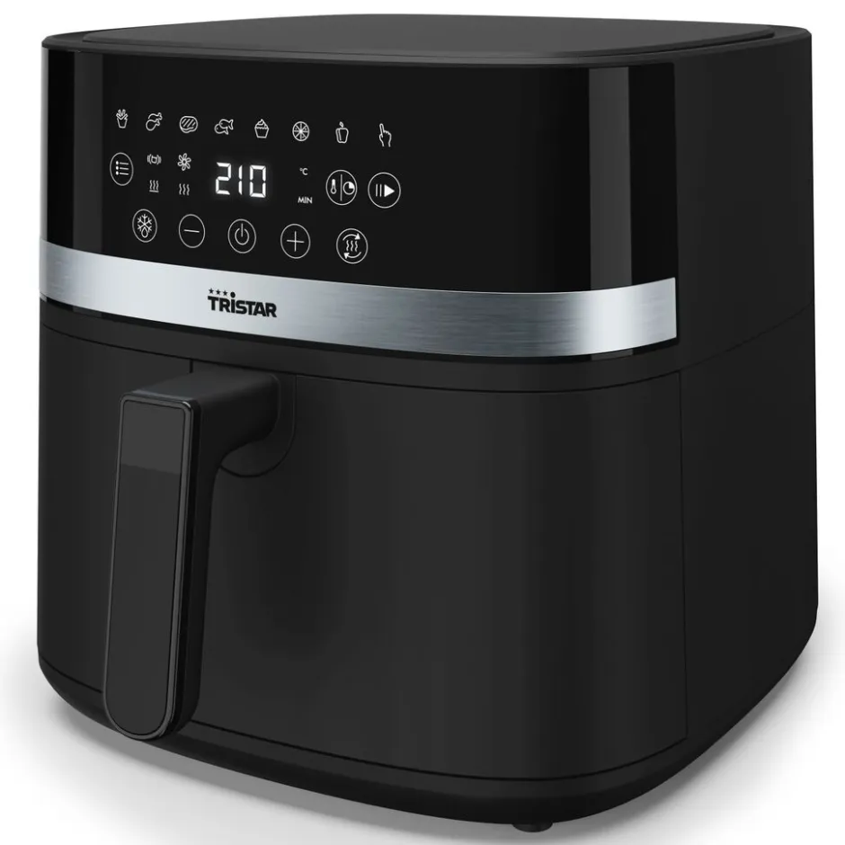 Tristar FR-9418 Digitale Airfryer 8L met Grote Capaciteit en Gebruiksvriendelijke Functies< Frituurpannen En Airfryers