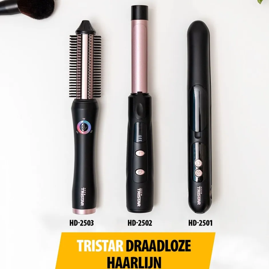 HD2503 Snoerloze Haarborstel|Tristar Clearance