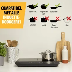 Tristar Inductiekookplaat IK-6162 2 Kookzones< Kookplaten