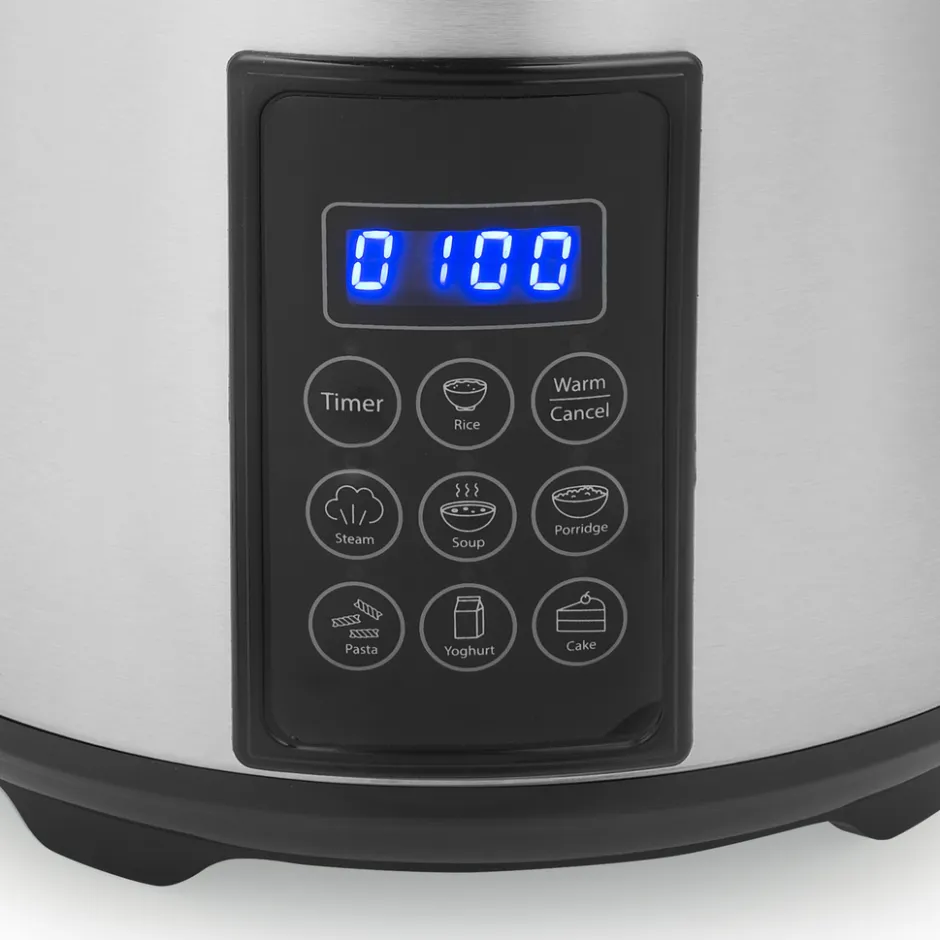 Tristar RK-6138 Digitale Rijst- en Stoomkoker 2.2 L Capaciteit< Rijst En Slowcookers