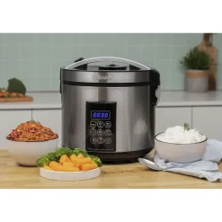Tristar RK-6138 Digitale Rijst- en Stoomkoker 2.2 L Capaciteit< Rijst En Slowcookers