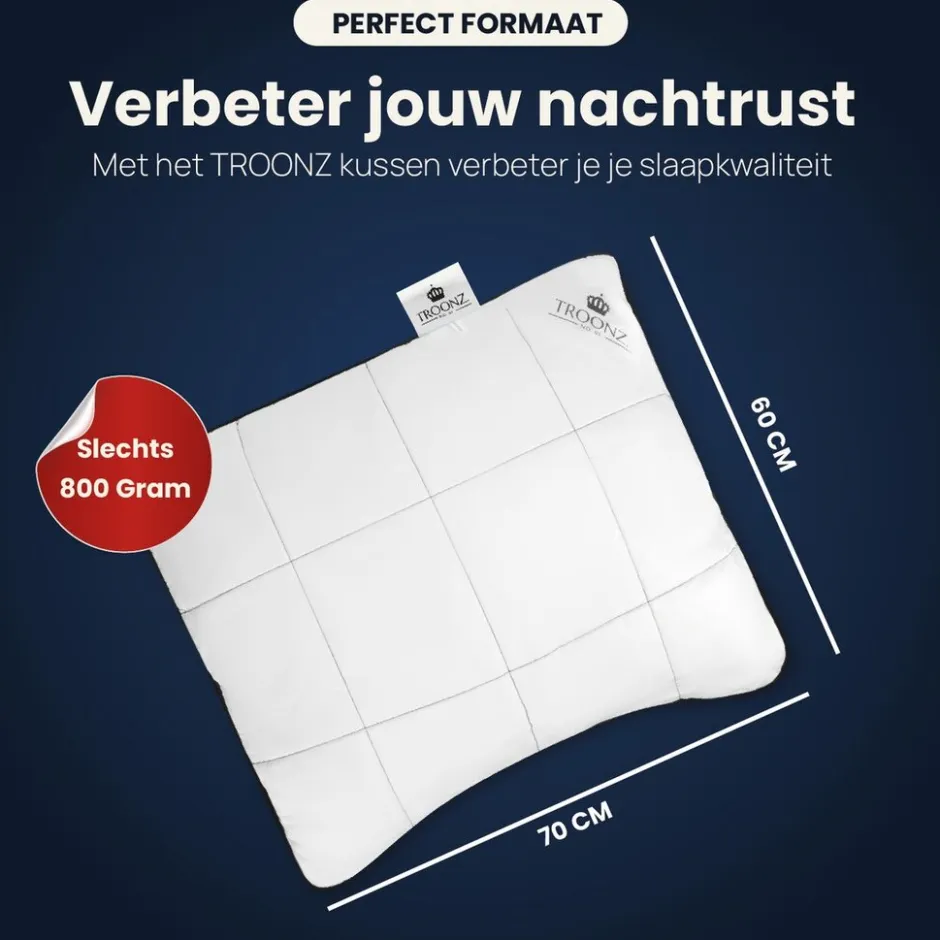 Troonz Buikslaap Hoofdkussen Plus One| Online