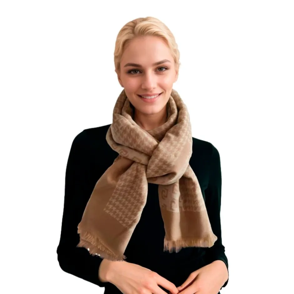 Truespirit True Spirit Geruite Sjaal< Winteraccessoires