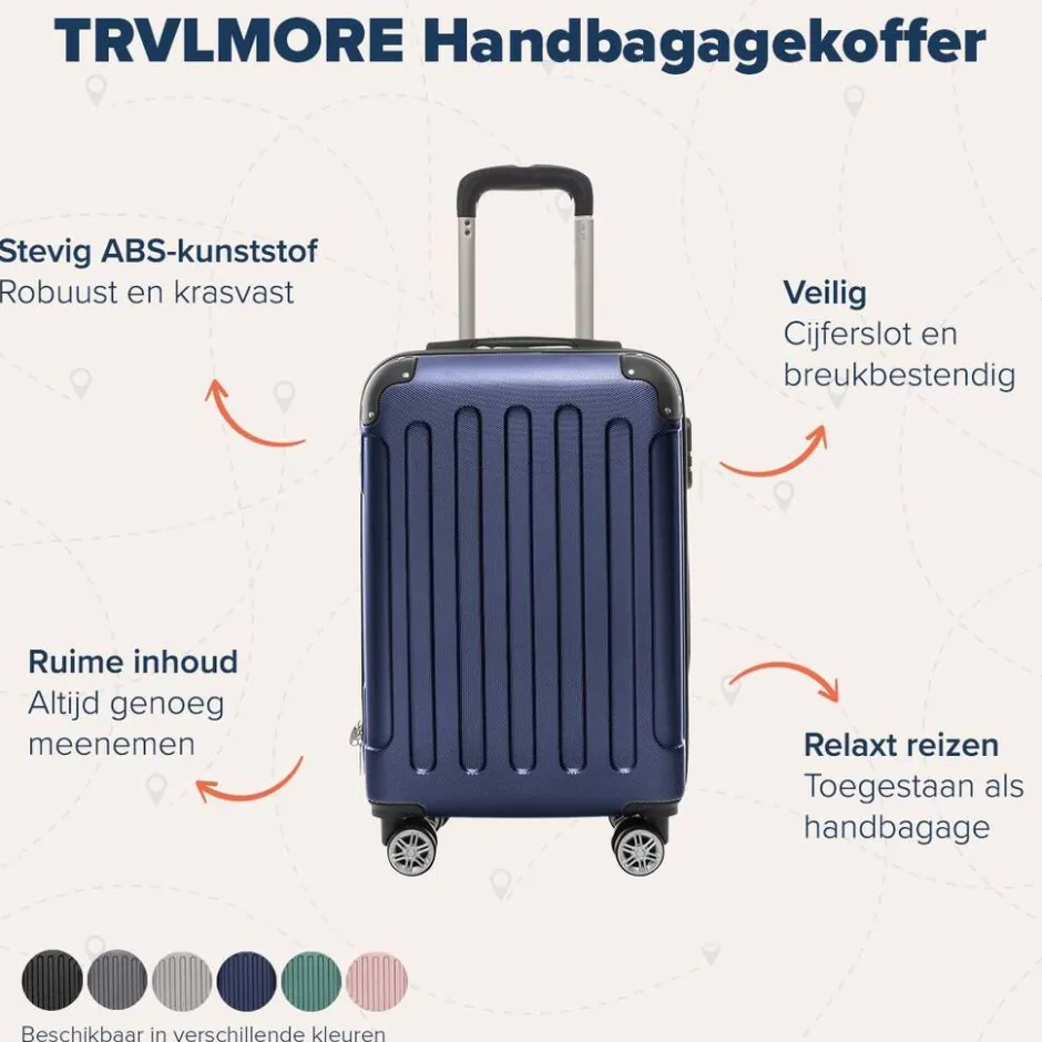 Handbagage Koffer|TRVLMORE Outlet