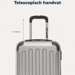 TRVLMORE Handbagage Koffer< Buiten En Vrije Tijd
