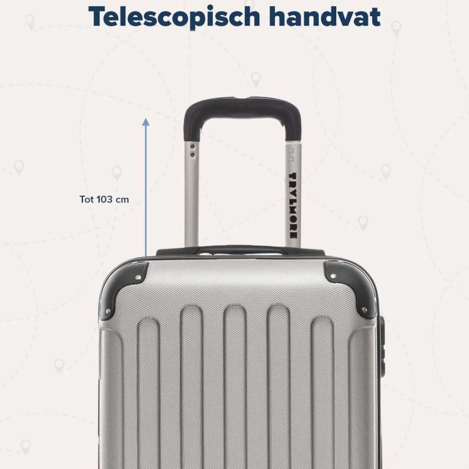 TRVLMORE Handbagage Koffer< Buiten En Vrije Tijd