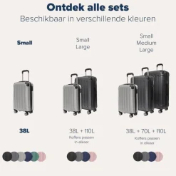 TRVLMORE Handbagage Koffer< Buiten En Vrije Tijd