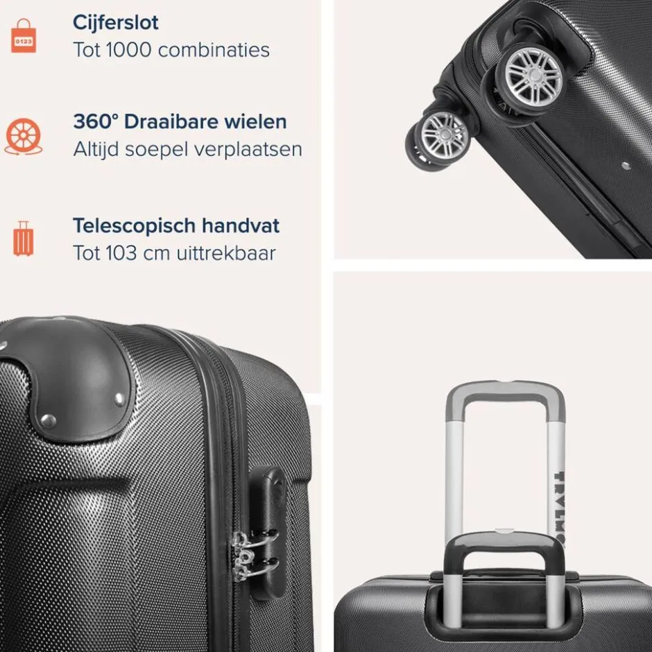 Handbagage Koffer|TRVLMORE Outlet