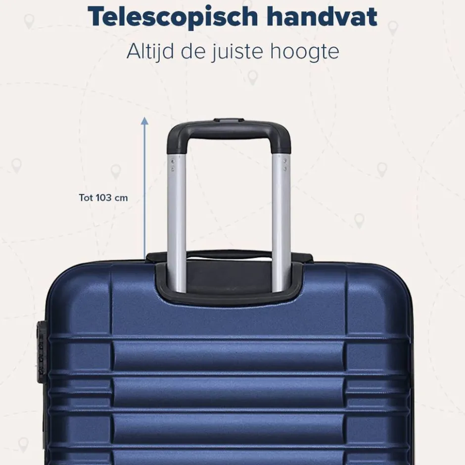 TRVLMORE Handbagage Koffer< Buiten En Vrije Tijd