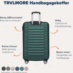 TRVLMORE Handbagage Koffer< Buiten En Vrije Tijd