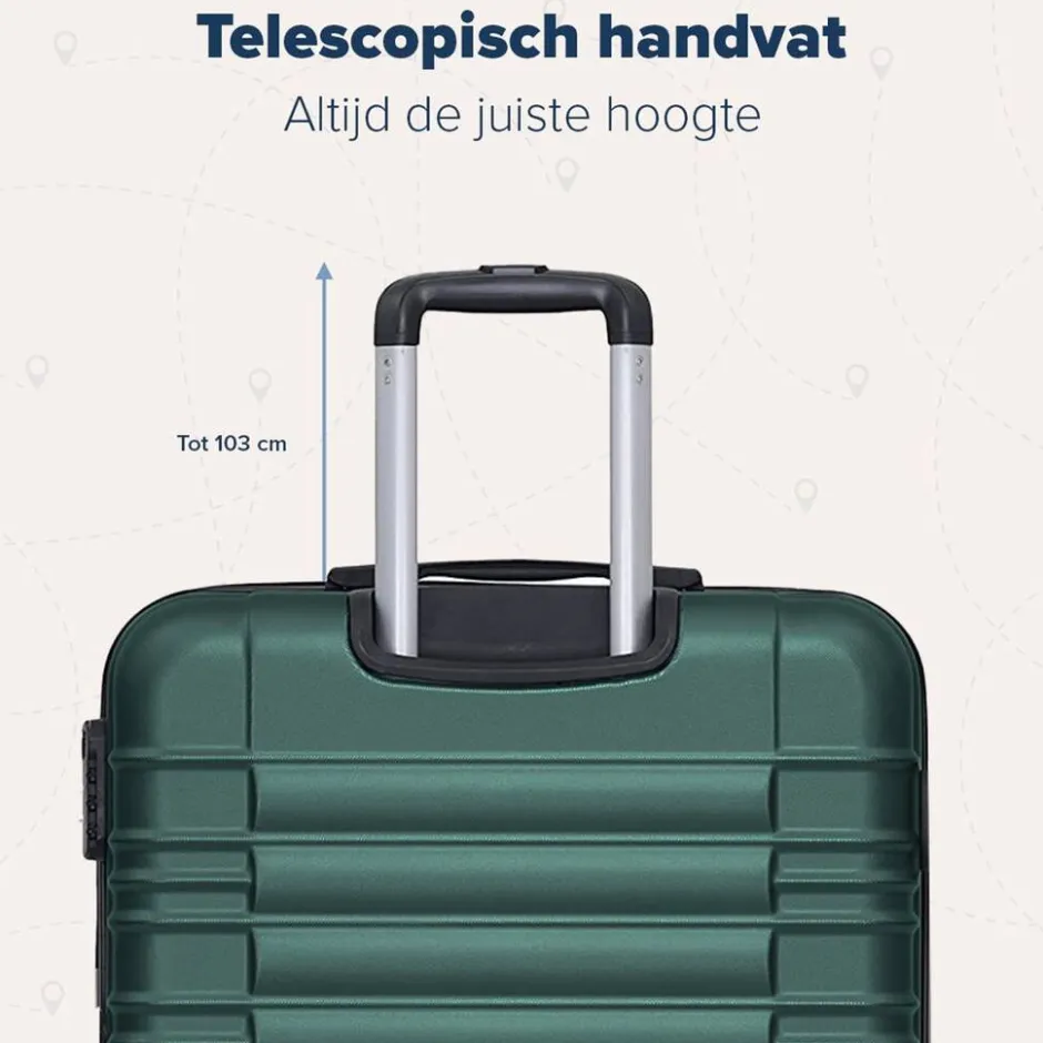 TRVLMORE Handbagage Koffer< Buiten En Vrije Tijd