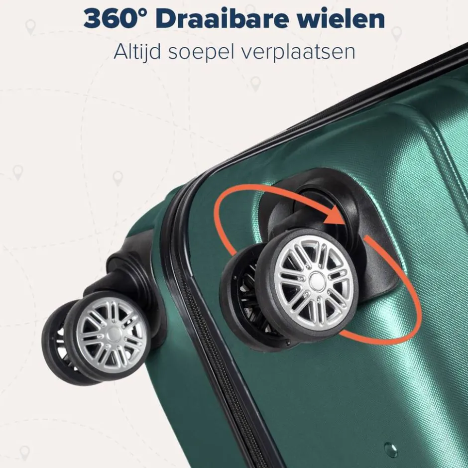 TRVLMORE Handbagage Koffer< Buiten En Vrije Tijd