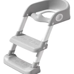 Tryco Grey Toilettrainer met Trapje< Plaspotjes En Toiletverkleiners