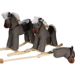 Milo Bruin Stokpaard met Geluid|Tryco Sale