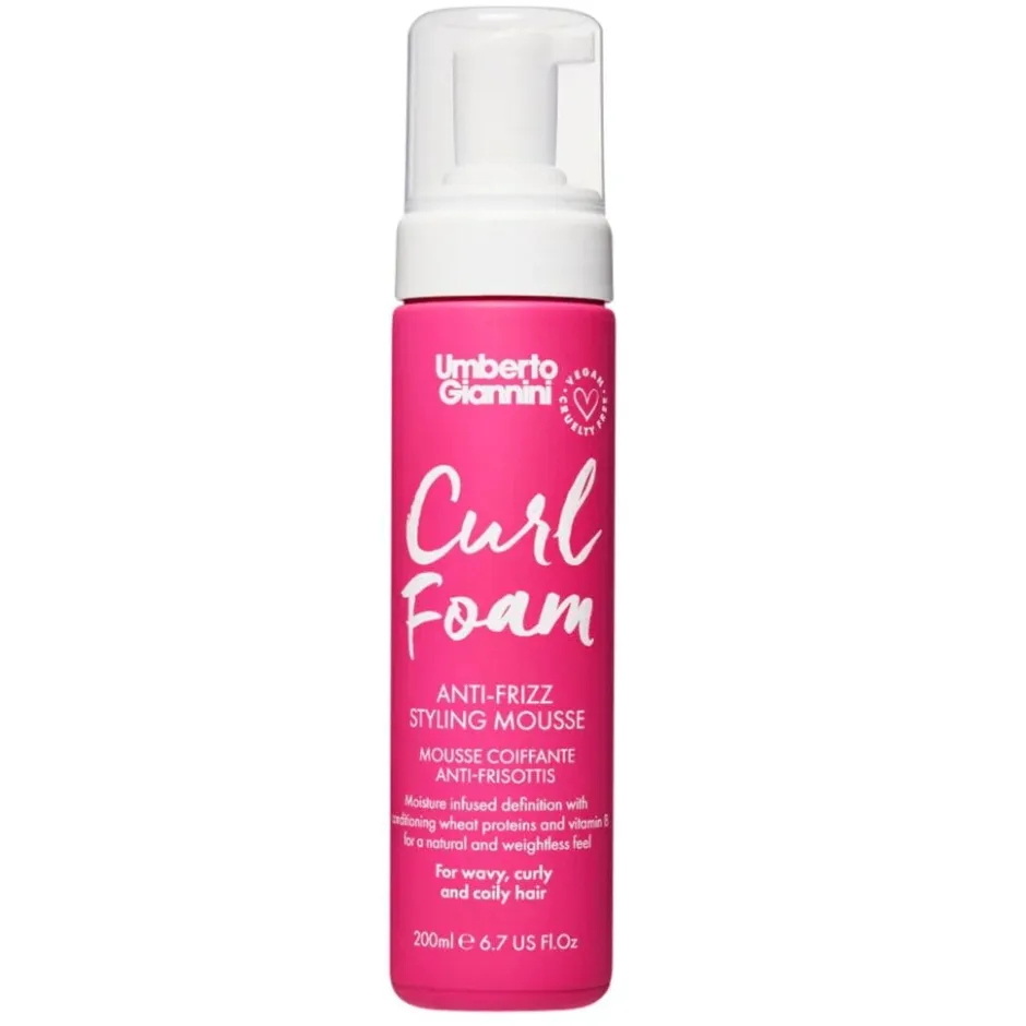 Mousse Curl Foam Anti-Frizz|Umberto Giannini Hot