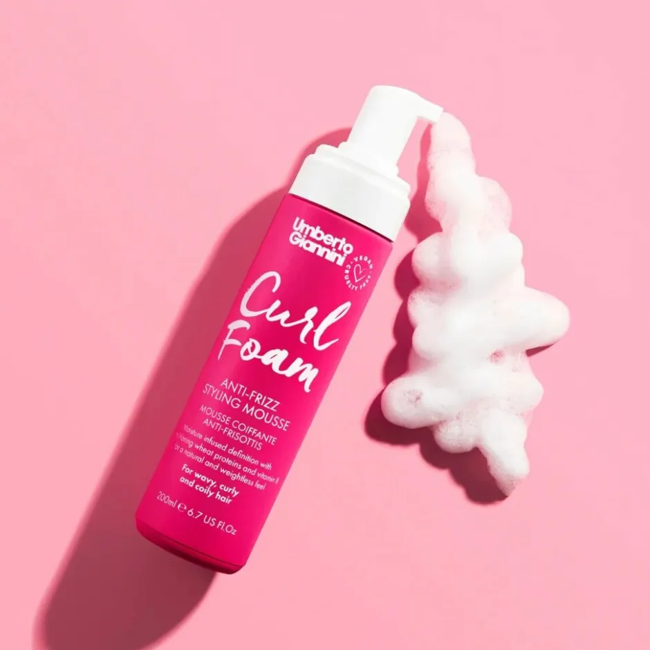 Mousse Curl Foam Anti-Frizz|Umberto Giannini Hot