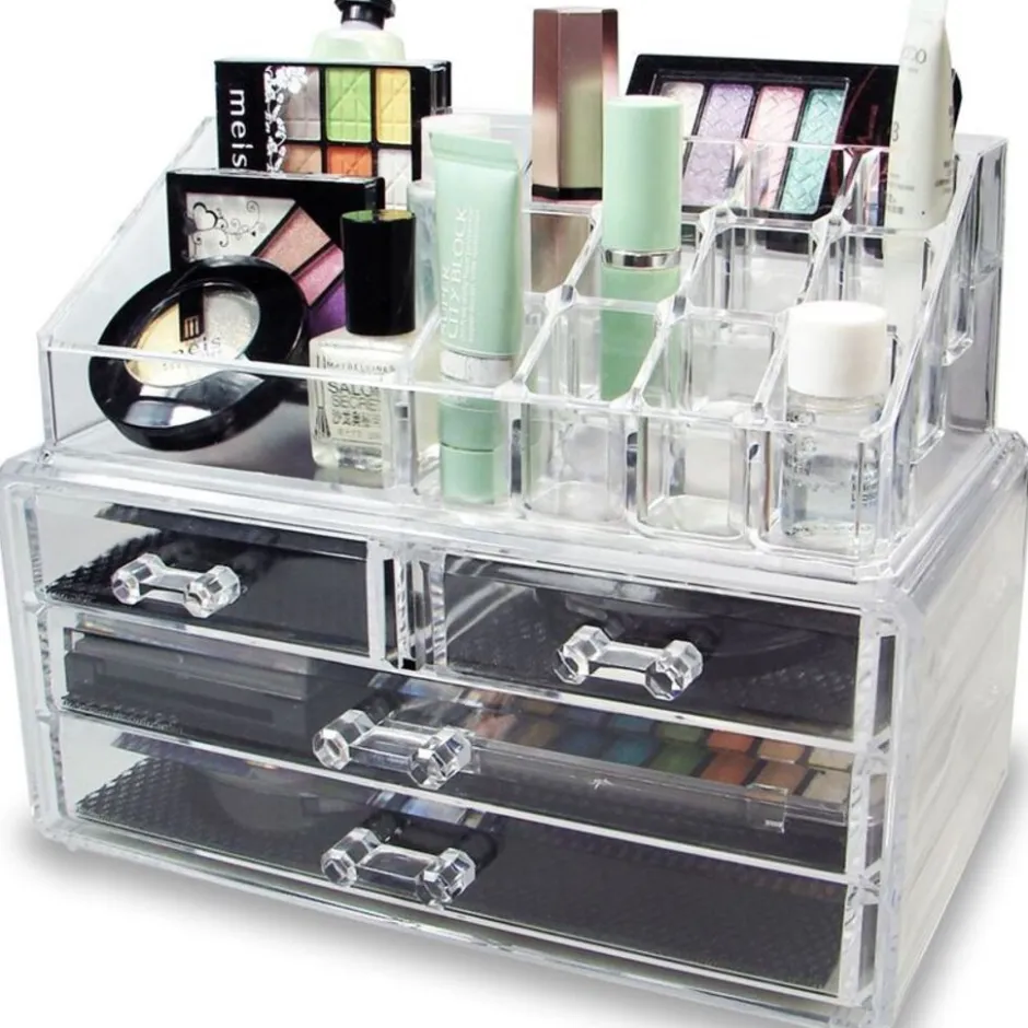 UNIQ Acryl Make-up & Sieraden Organizer SF1155< Sieraden En Bijoux|Make-Up Organizers