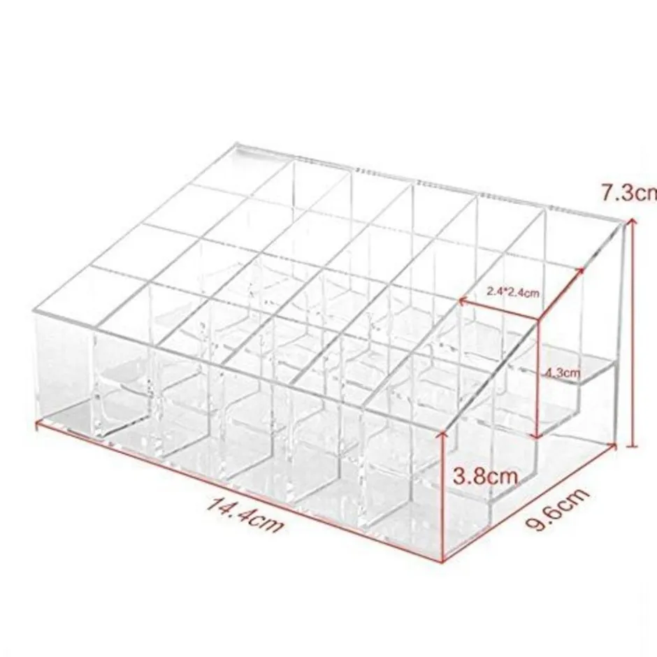 UNIQ Acryl Makeup Organizer, 24 Vakken| Hot