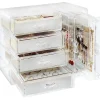 UNIQ Acryl Organizer voor Sieraden met 4 Laden, SF1142< Sieraden En Bijoux