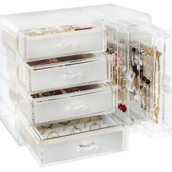 UNIQ Acryl Organizer voor Sieraden met 4 Laden, SF1142< Sieraden En Bijoux