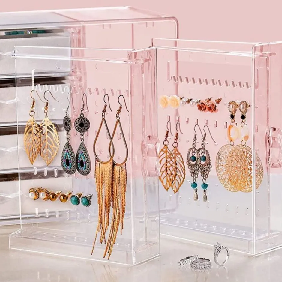 UNIQ Acryl Organizer voor Sieraden met 4 Laden, SF1142< Sieraden En Bijoux