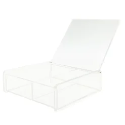 UNIQ Acryl Sieraden Organizer met Deksel, SF-1027< Sieraden En Bijoux