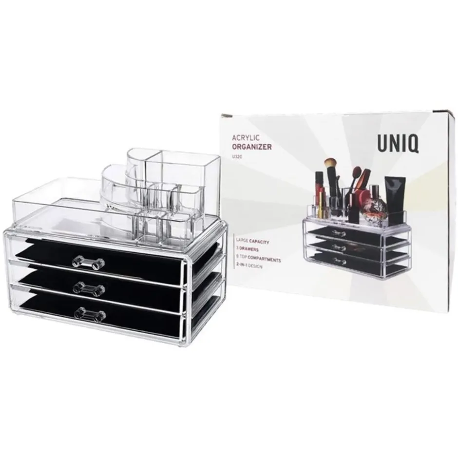 UNIQ Makeup Organizer, 3 Laden SF-1303 (U320)< Make-Up Organizers