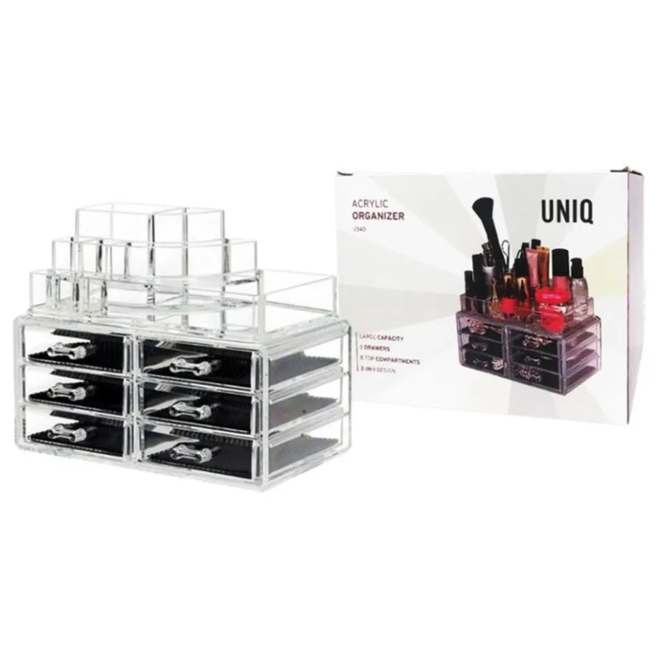 UNIQ Makeup Organizer met 6 Laden, SF-1158 (U340)< Make-Up Organizers