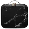 UNIQ Make-up Reistas - Toilettas / Cosmetische tas voor al je make-up - Zwart Marmer| Hot