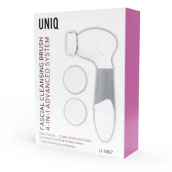 UNIQ 4‑in‑1 Elektrische Gezichtsborstel Oplaadbaar< Gezichtsreiniging