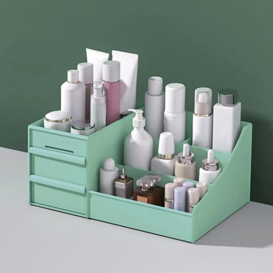 UNIQ Make‑up & Sieraden Organizer – 2 Laden, Mintgroen< Sieraden En Bijoux|Make-Up Organizers