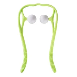 UNIQ Nek‑ & Schoudermassager – Handmatige Triggerpoint Roller, Verstelbaar, Groen| Online