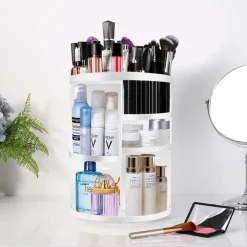 UNIQ 360° Roterende Make‑up Organizer - Wit| Clearance