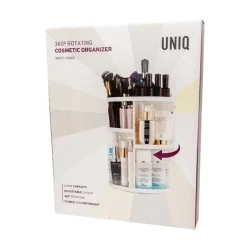 UNIQ 360° Roterende Make‑up Organizer - Wit| Clearance