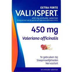 Extra Forte 450mg Omhulde Tabletten|Valdispert Best