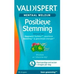Mentaal Welzijn Positieve Stemming Dragees|Valdispert New