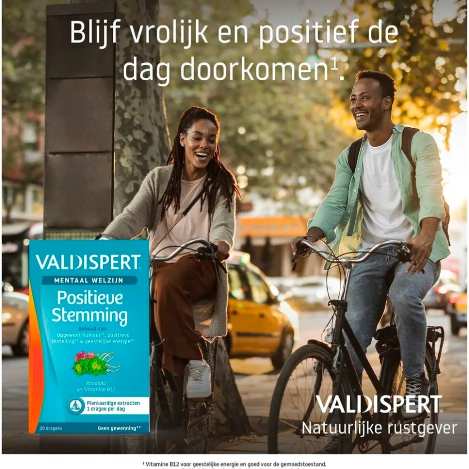 Mentaal Welzijn Positieve Stemming Dragees|Valdispert New