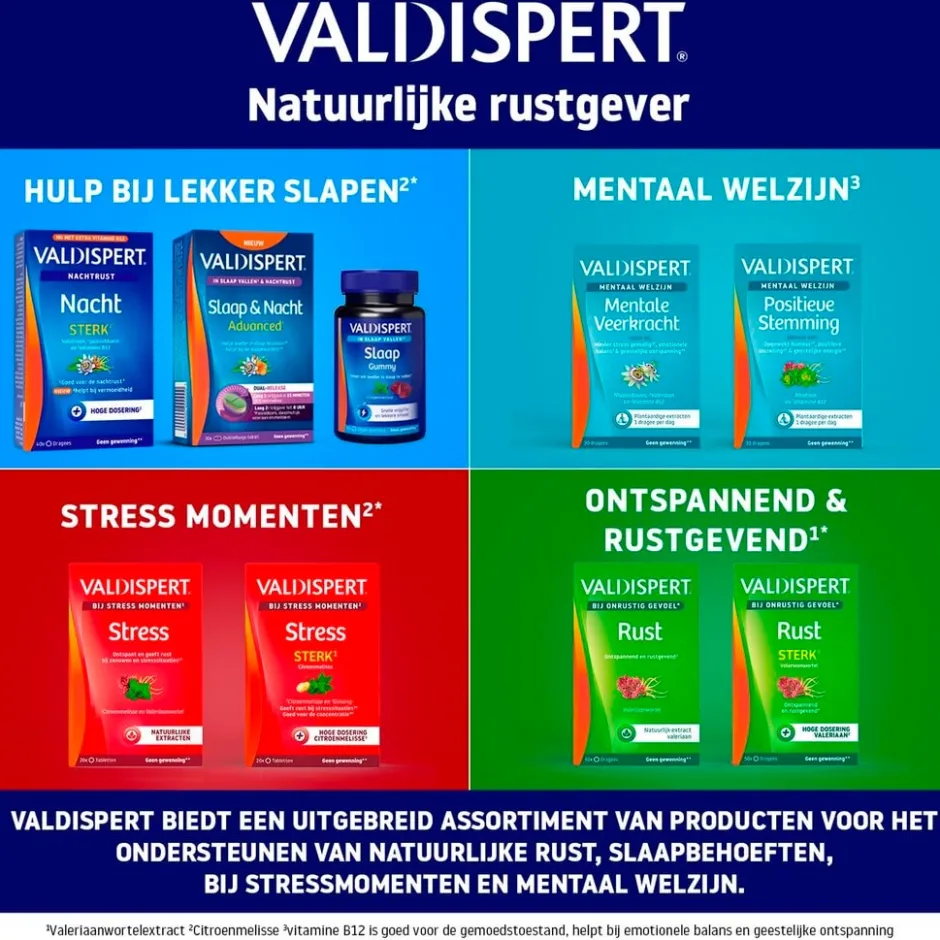Nacht Sterk Dragees|Valdispert Clearance