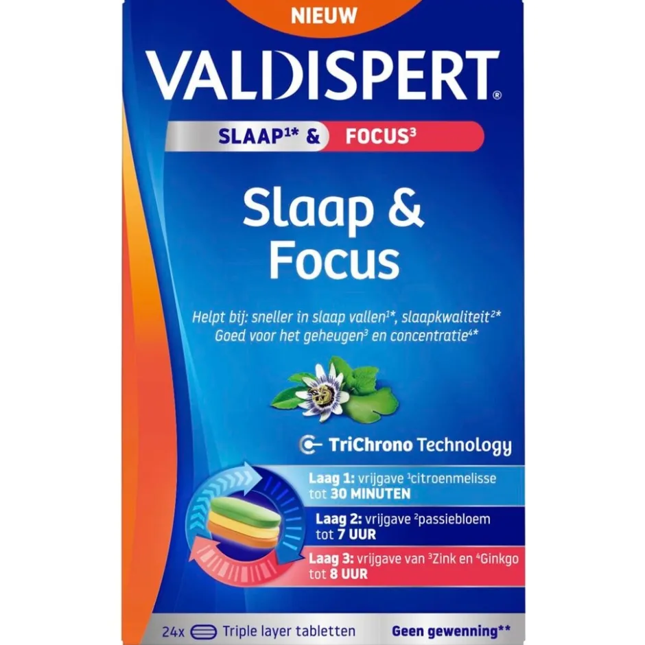Slaap & Focus Tabletten|Valdispert New