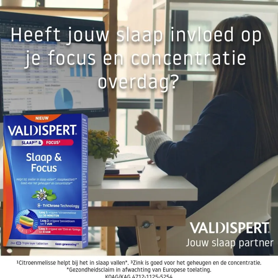 Slaap & Focus Tabletten|Valdispert New