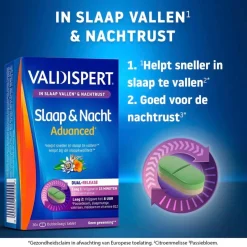 Valdispert Slaap & Nacht Advanced Tabletten< Rust En Ontspanning
