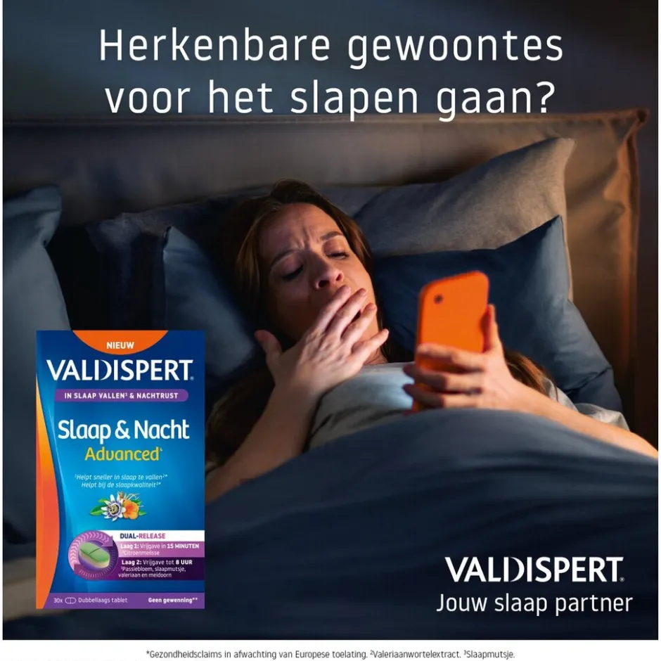 Valdispert Slaap & Nacht Tabletten< Natuurlijke Supplementen|Rust En Ontspanning