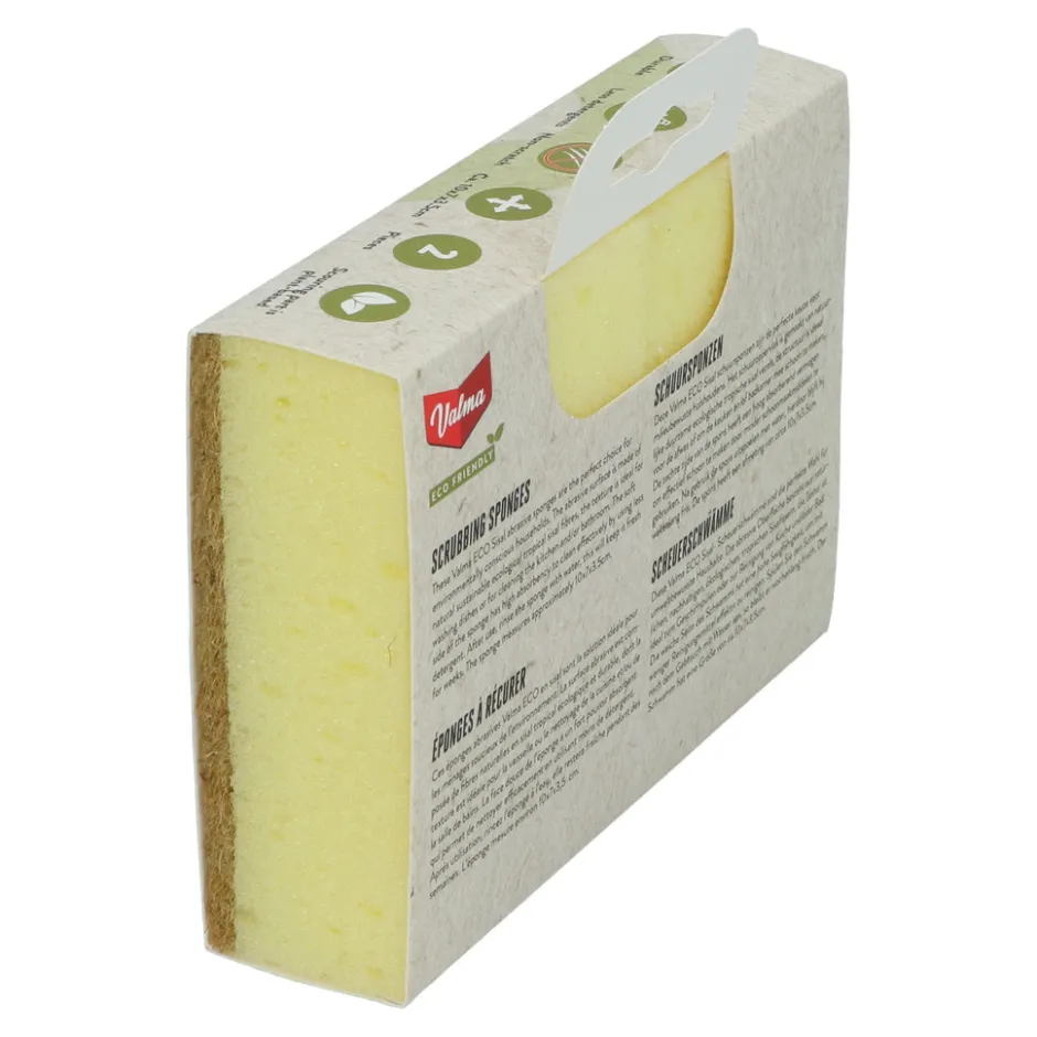 Valma ECO Schuursponzen Sisal 2 stuks|