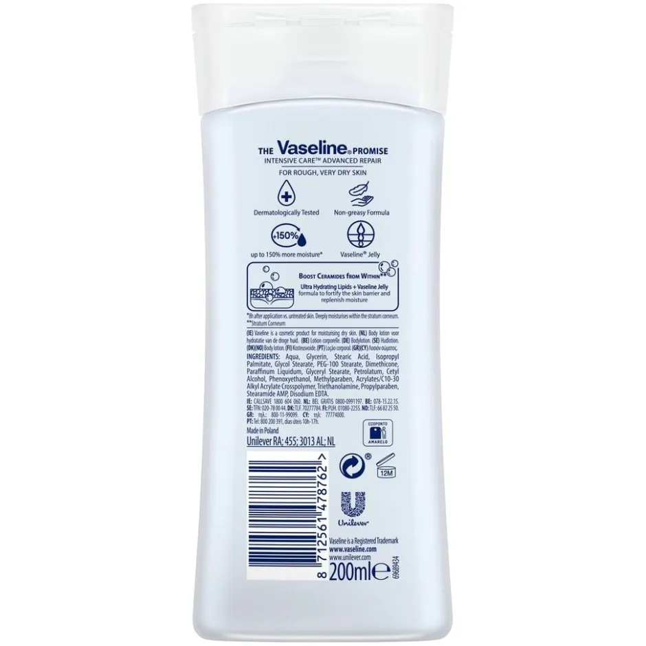 Vaseline Intensive Care Advanced Repair Bodylotion< Bodylotion