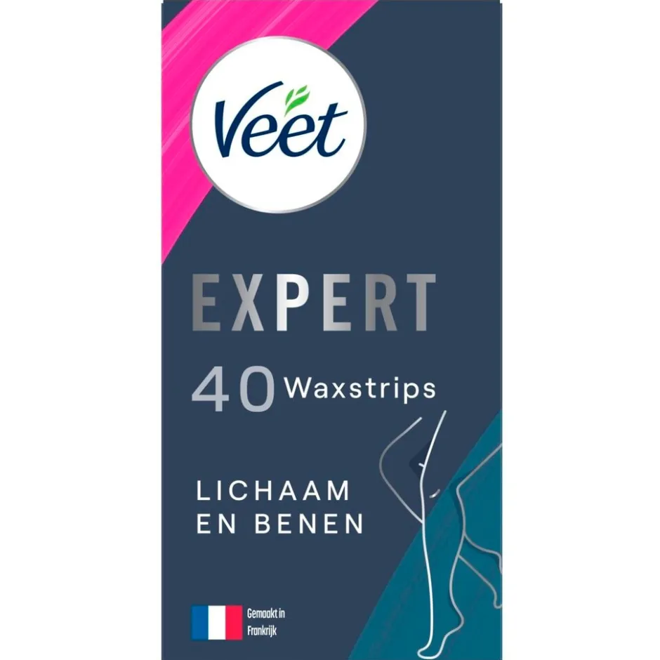 Expert Waxstrips voor Lichaam en Benen|Veet Hot