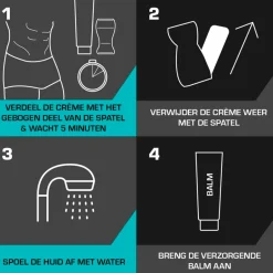 Veet for Men Veet Men Intiem Ontharingskit voor Kwetsbare Gebieden<Heren Ontharingscreme, Wax En Hars