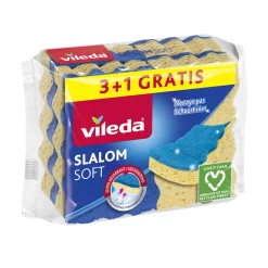 Vileda Schuurspons Slalom Soft 3+1< Schoonmaakartikelen