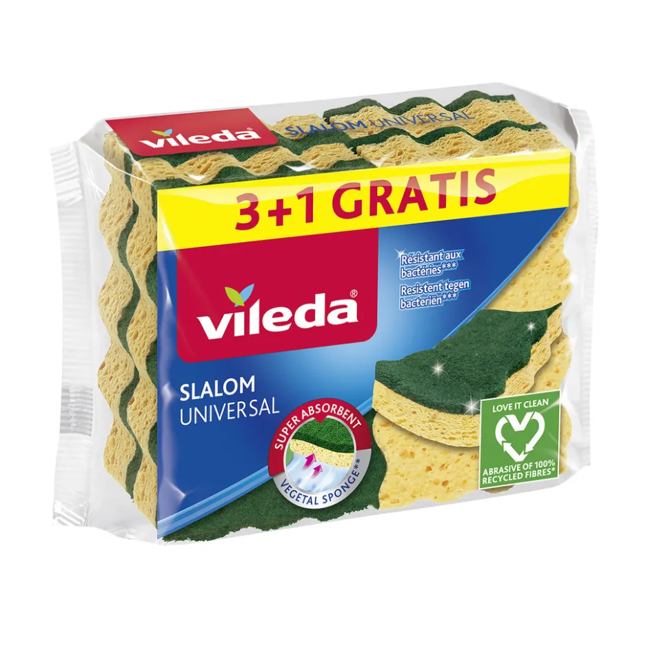 Schuurspons Slalom Universal 3+1|Vileda Best