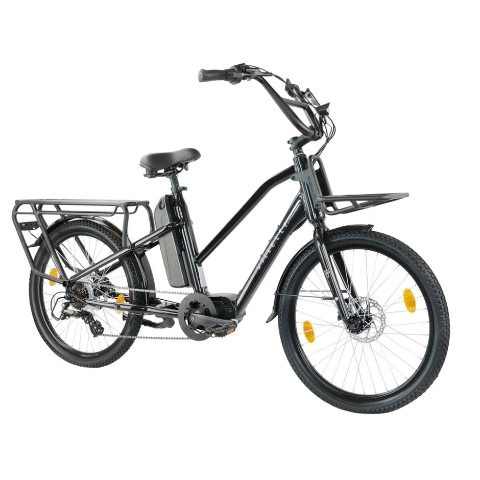 Villette Longtail midmotor ebike transport 13Ah 7sp< Buiten En Vrije Tijd|Verrassend Elektronica
