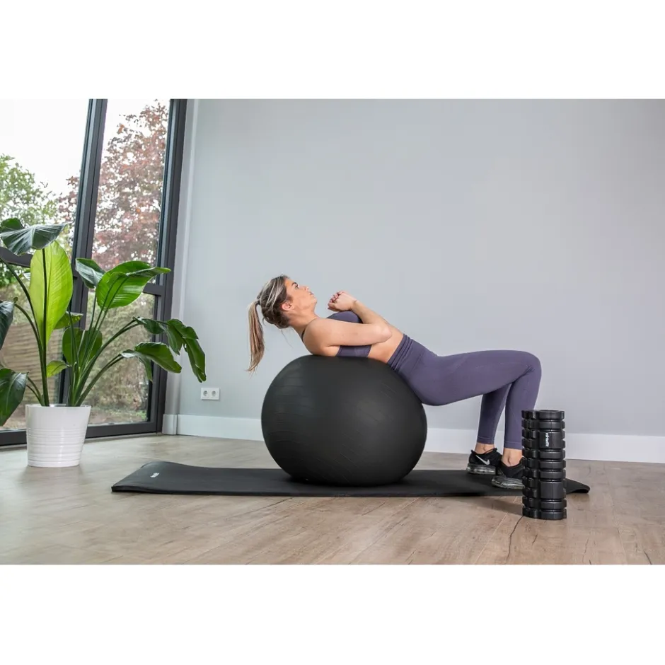 Anti-Burst Fitnessbal Pro Gymbal Swiss Ball Met Pomp|VirtuFit Outlet